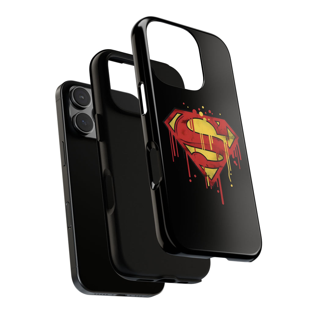 Superman Graphiti Hard iPhone Case
