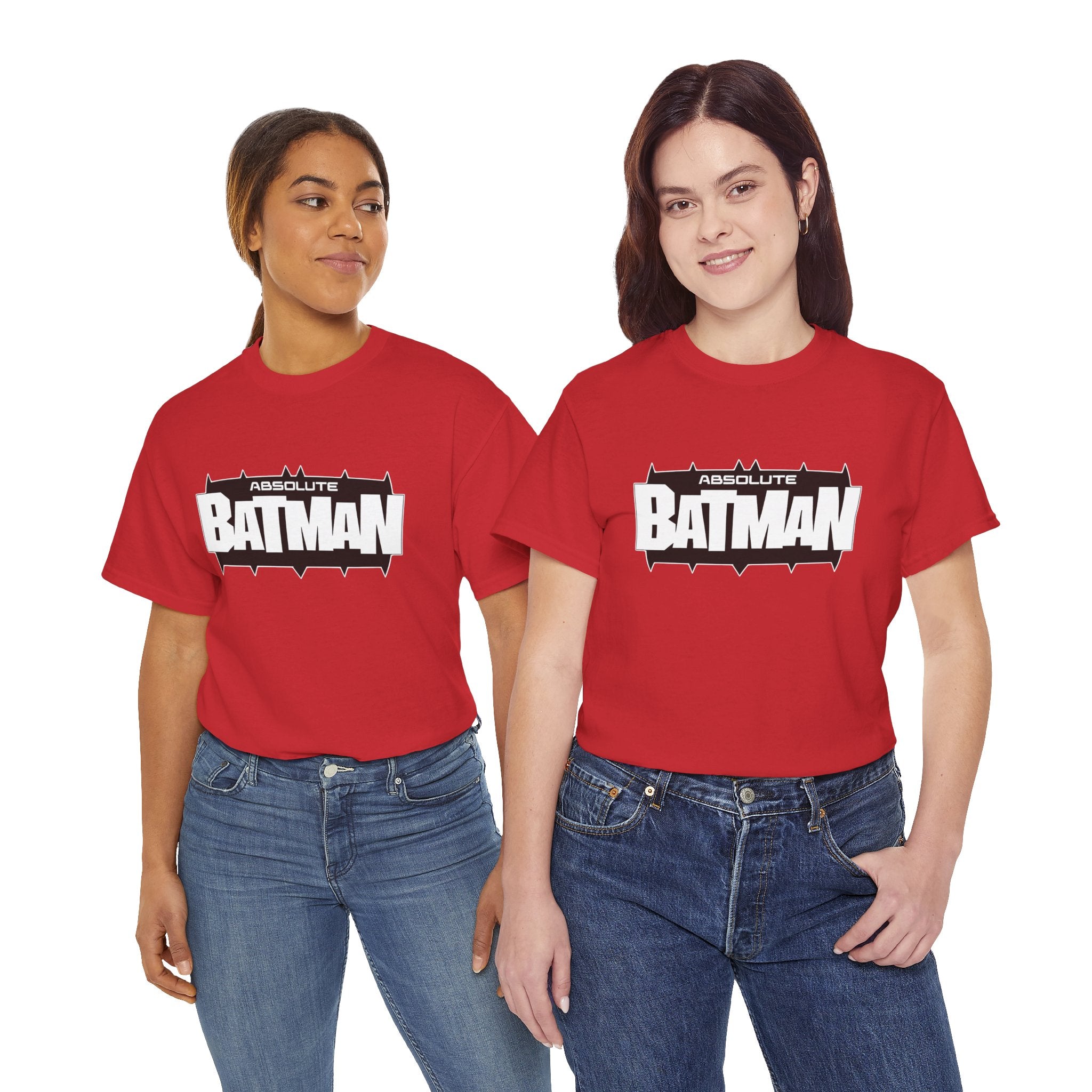 Absolute Batman Logo Unisex T-Shirt – DC Absolute Universe Gotham Knight Heavy Bat Graphic Tee