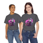 Catwoman Neon Heart Retro Comic T-Shirt — Catwoman Anti-Hero Tee