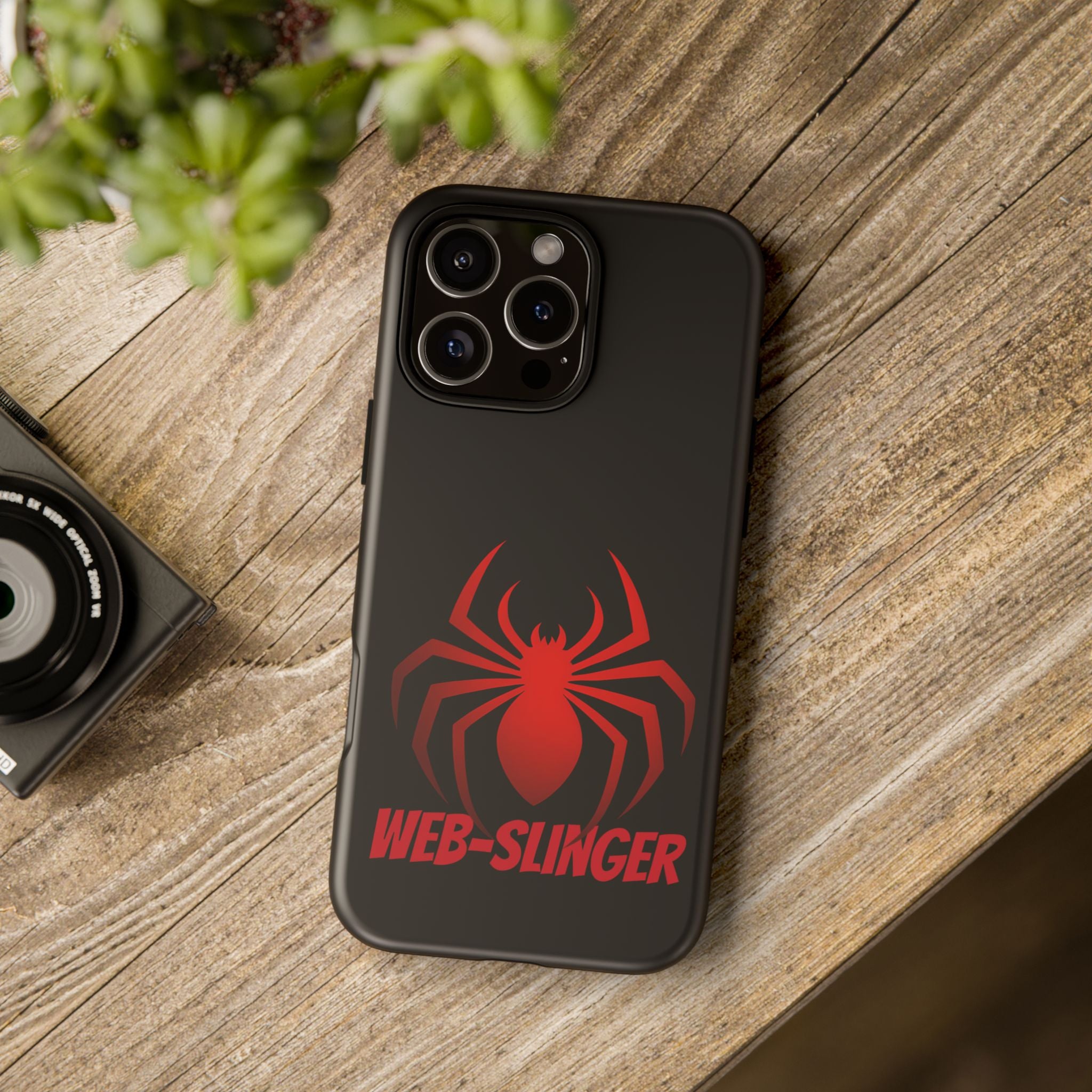Red Spiderman Hard iPhone Case
