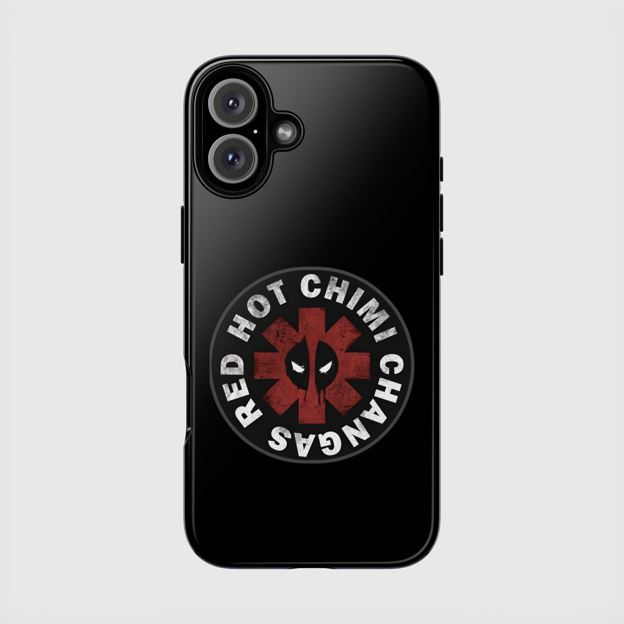 Deadpool: Chimi Chagans Hard Case for iPhone 17, 17 Air, 17 Pro Max, 16, 15, 14
