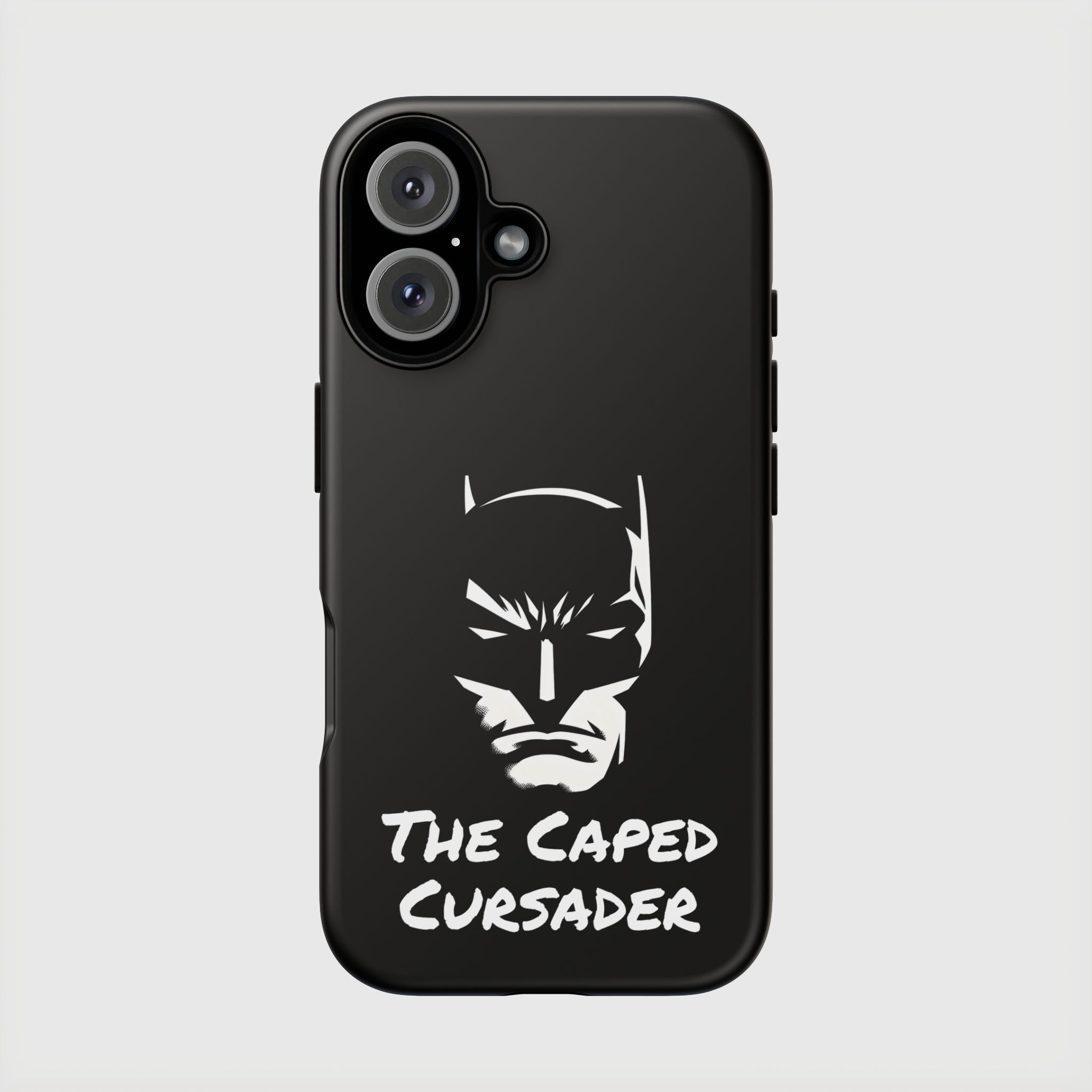 Batman iPhone Case - The Caped Cursader - Drkheroz