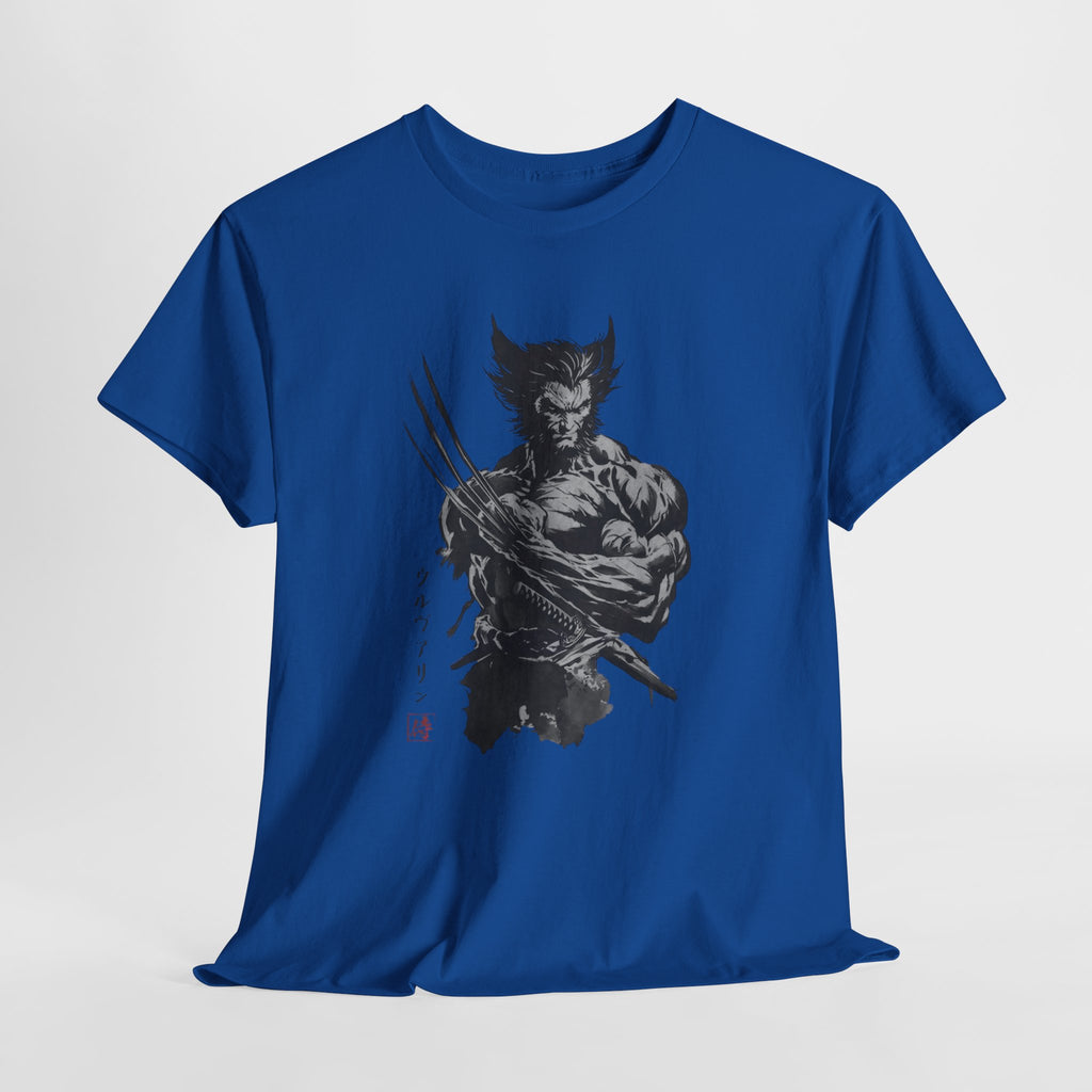 Wolverine Samurai T-Shirt – Marvel Inspired Japanese Style Unisex Tee