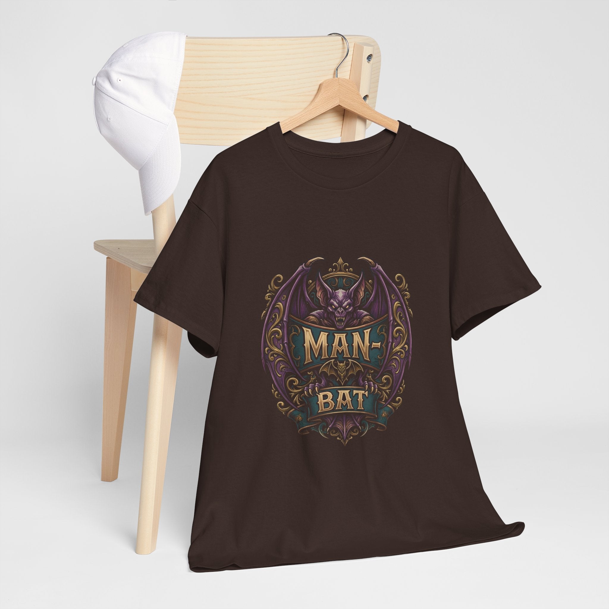 Gotham After Midnight: Man-Bat Baroque Unisex Cotton Tee