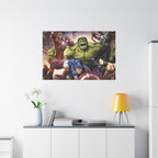 Superhero Canvas Art - Avengers Wall Decor