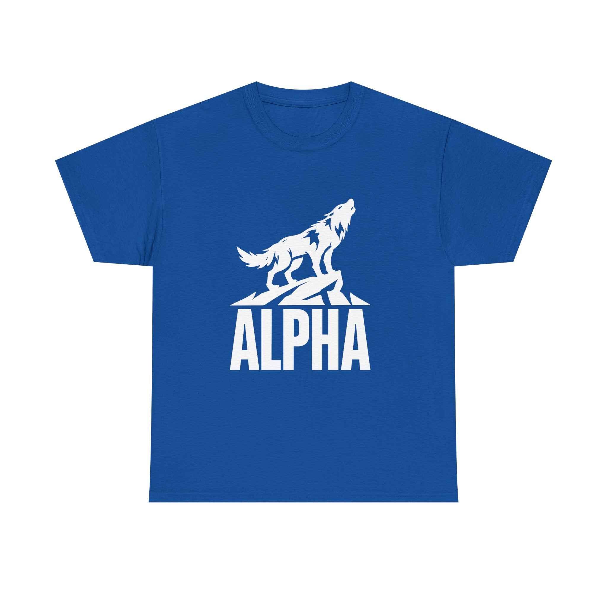 Alpha Wolf Tee, Graphic T-Shirt, Animal Lover Gift, Statement Shirt, Birthday Present, Outdoor Adventure, Cool Tee, Unisex Shirt
