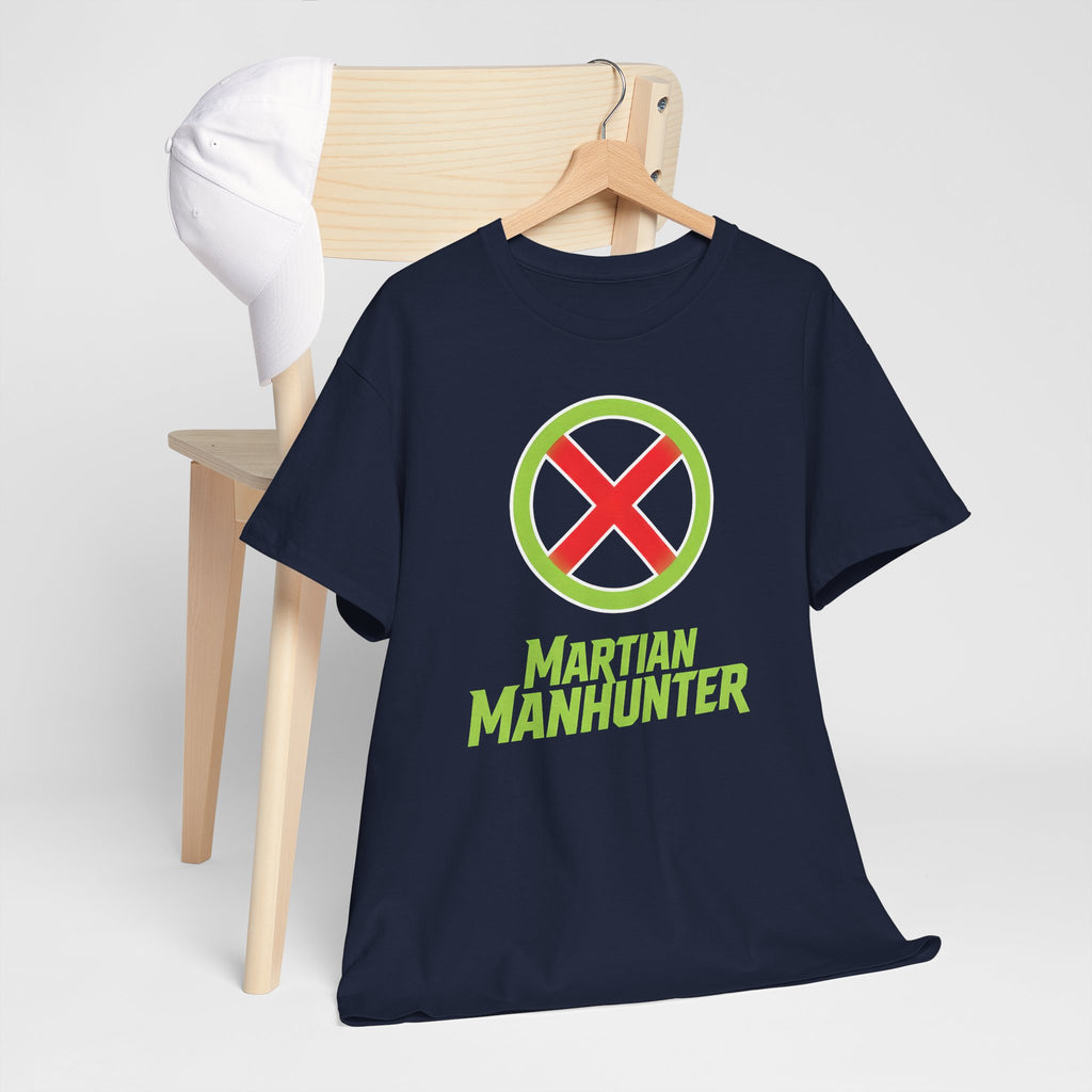 Justice League Martian Manhunter T-Shirt — J'onn J'onzz DC Superhero Cotton Tee