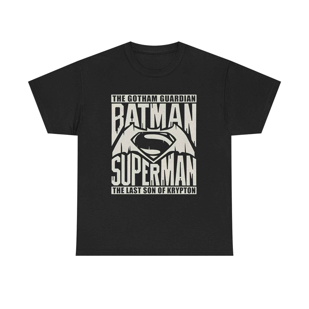 Unisex Batman Superman Dawn of Justice Logo T-Shirt