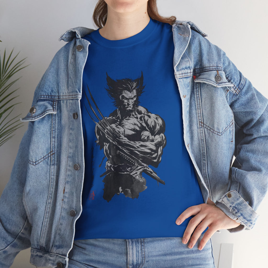 Wolverine Samurai T-Shirt – Marvel Inspired Japanese Style Unisex Tee