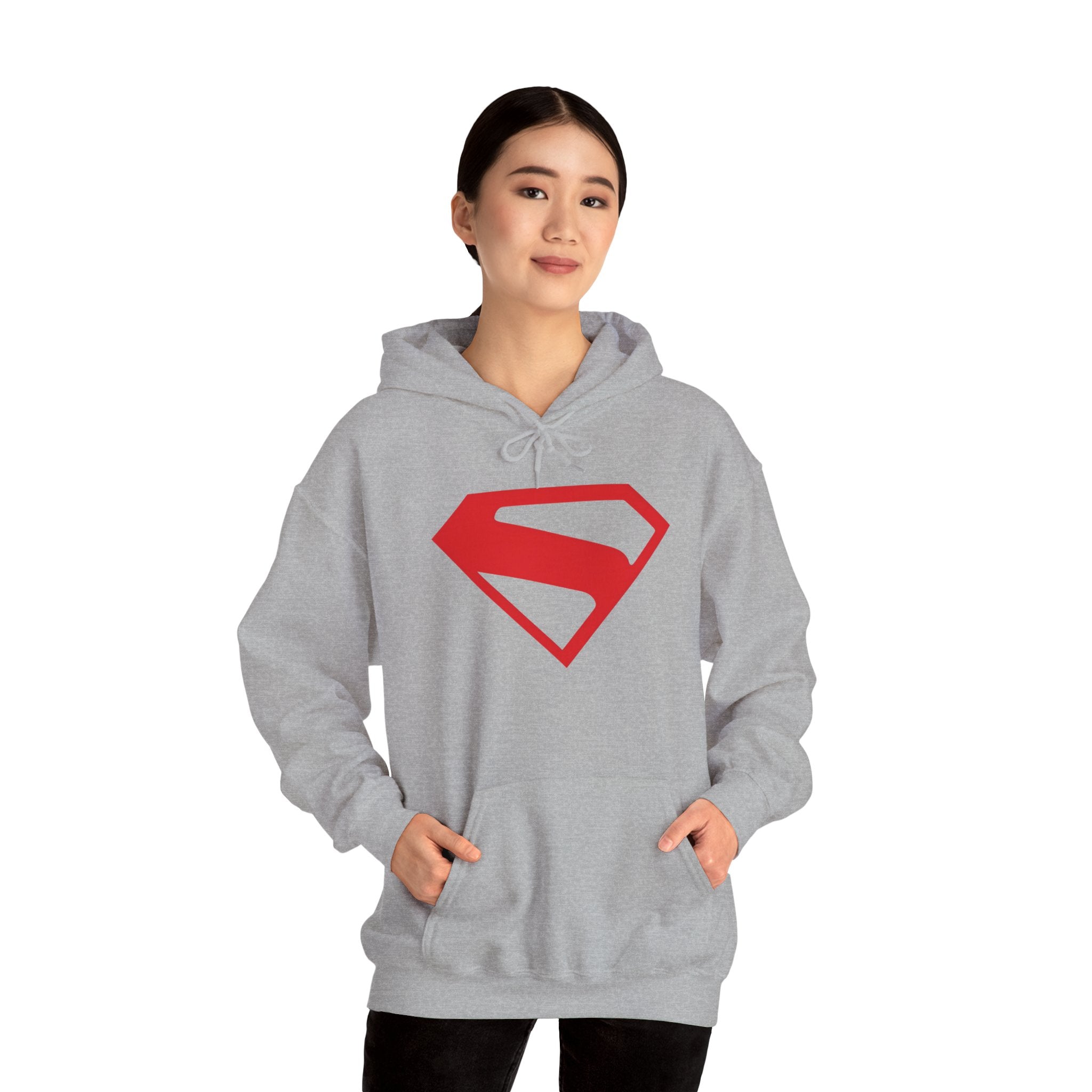 Kingdom Come Superman Logo Hoodie — Vintage Brandon Routh S Shield Sweatshirt