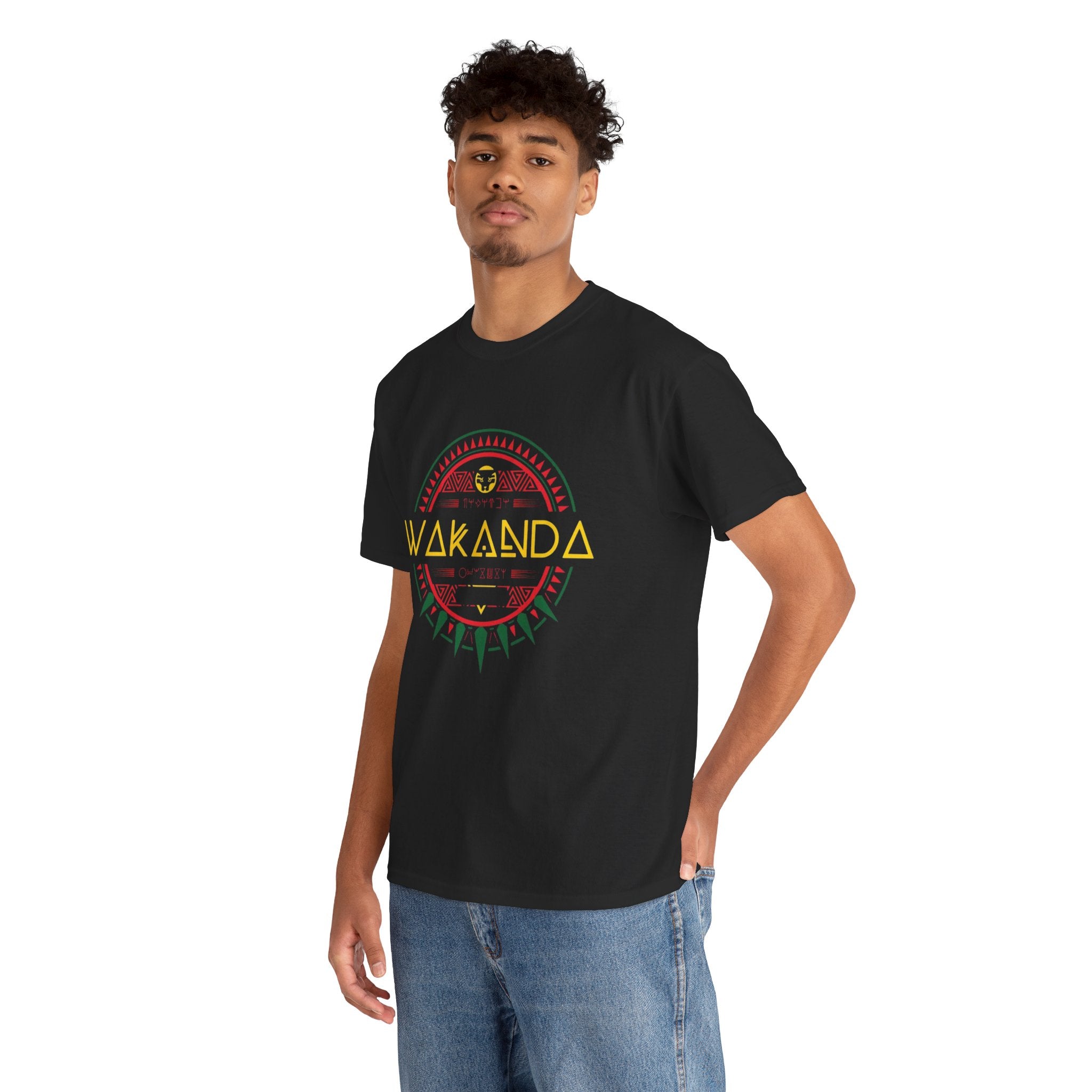 Avengers : Wakanda Forever Tribal Art Unisex T-Shirt