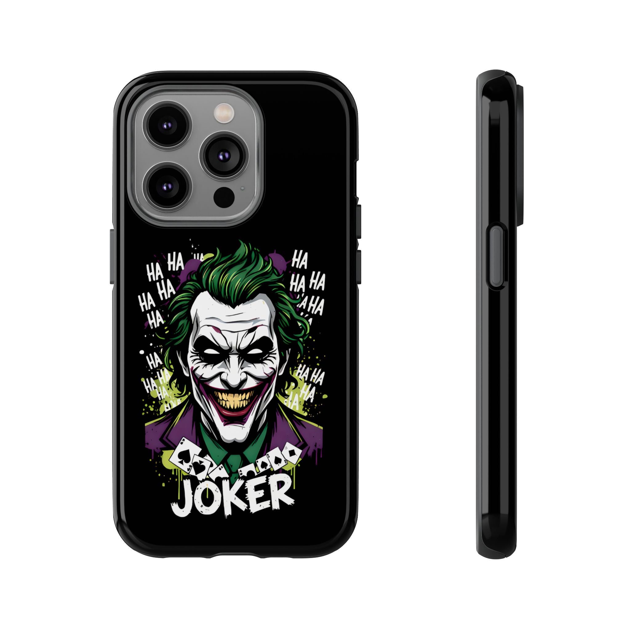 Joker "Bad Joke" DC Villain Hard Case for iPhone 17, 17 Air, 17 Pro Max, 16, 15, 14