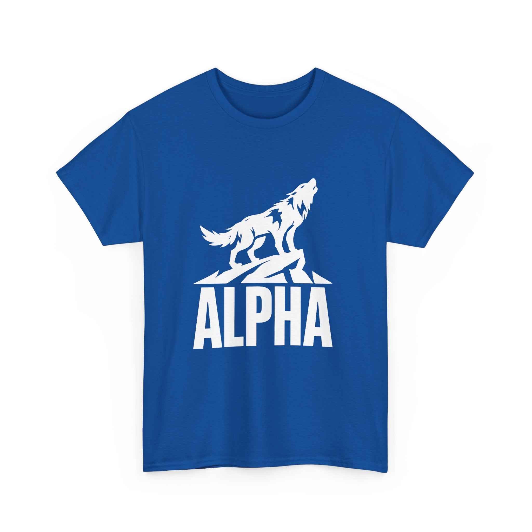 Alpha Wolf Tee, Graphic T-Shirt, Animal Lover Gift, Statement Shirt, Birthday Present, Outdoor Adventure, Cool Tee, Unisex Shirt