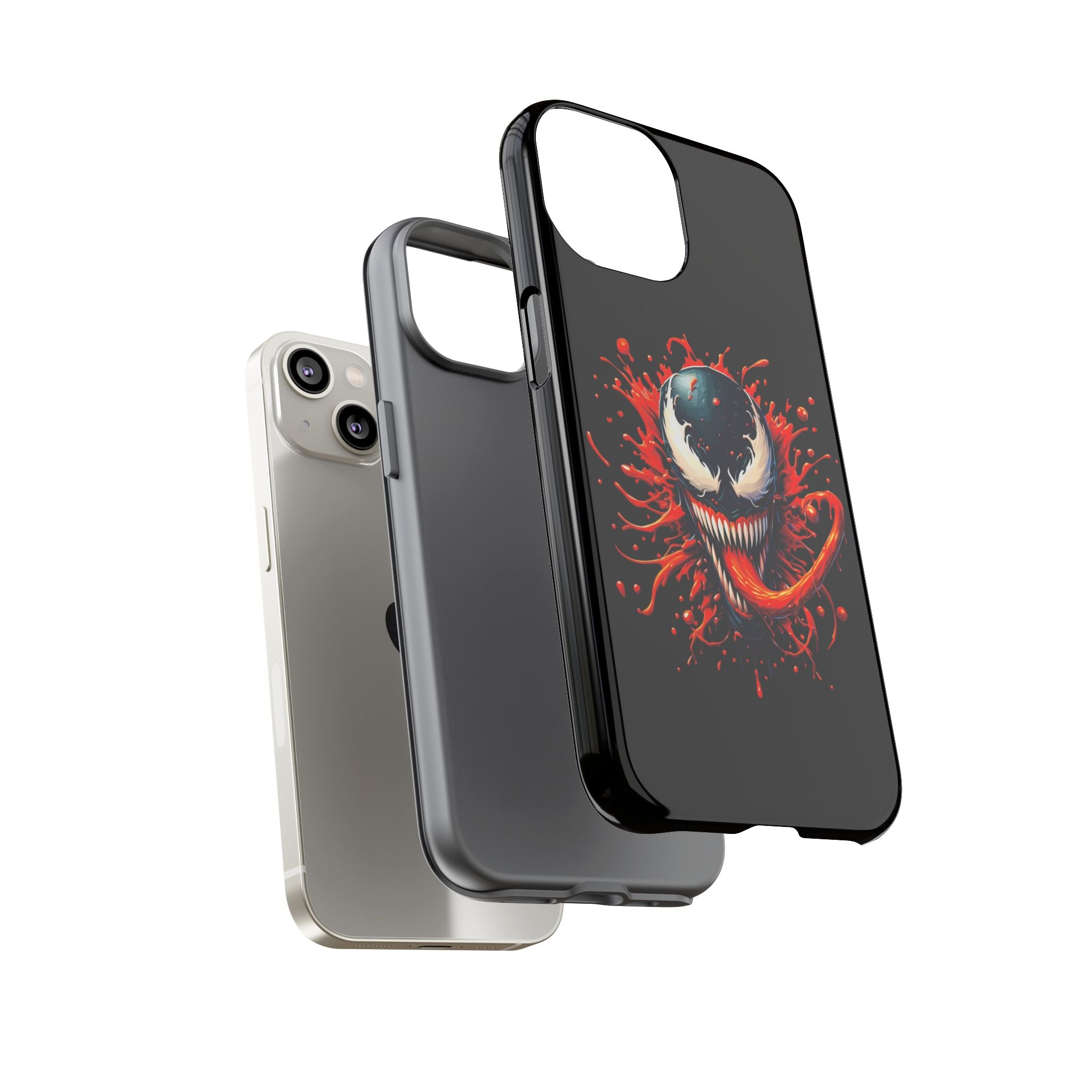 Venom vs Carnage "Symbiote Strike" Hard Case for iPhone 17, 17 Air, 17 Pro Max, 16, 15, 14