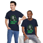 Doctor Doom Retro Green Villain Portrait T-Shirt — Avengers Graphic Tee