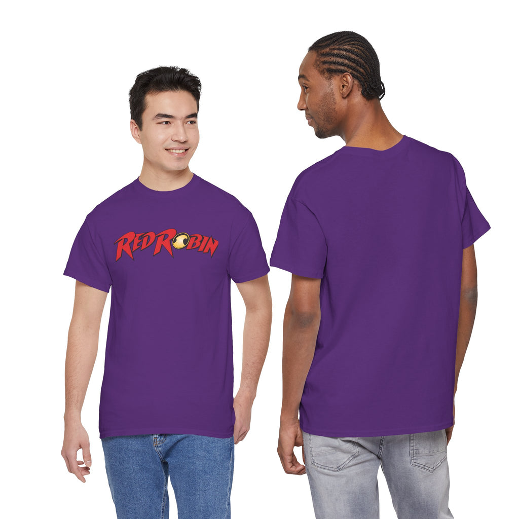 DC Comics Tim Drake Red Robin Emblem T‑Shirt – Batman Family Unisex Tee