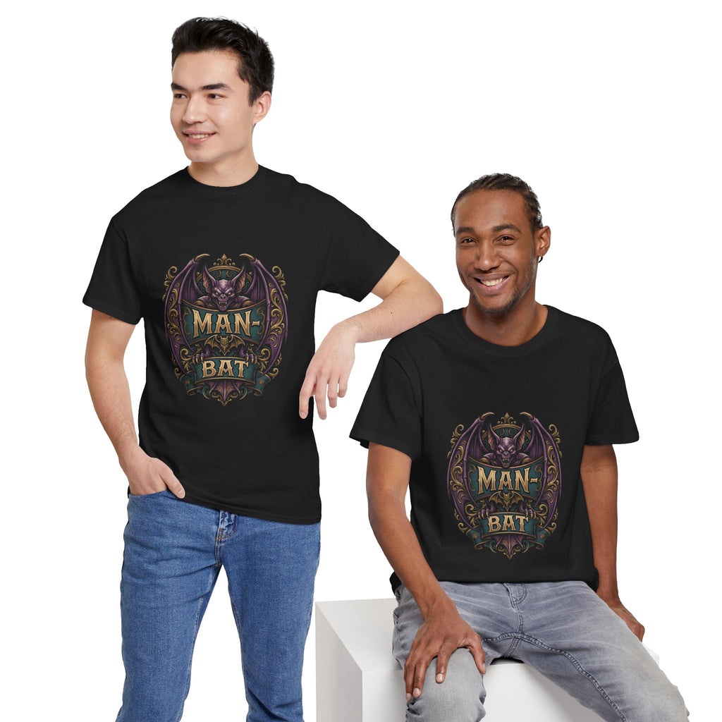 Gotham After Midnight: Man-Bat Baroque Unisex Cotton Tee