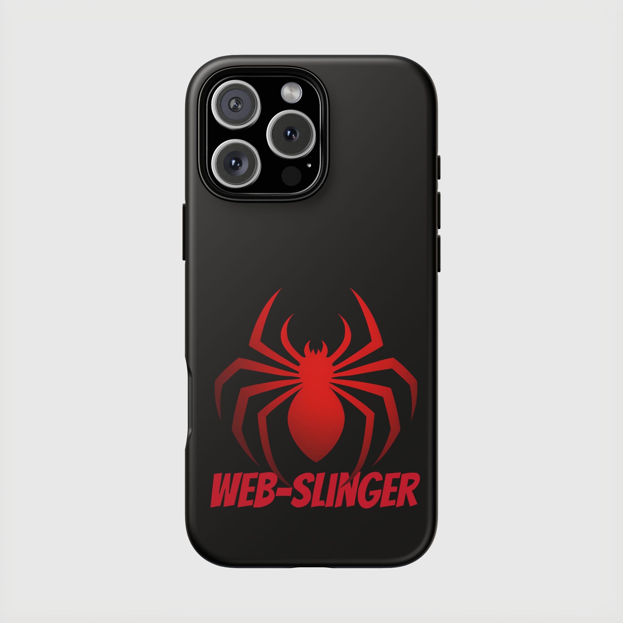 Red Spiderman Hard iPhone Case - Drkheroz