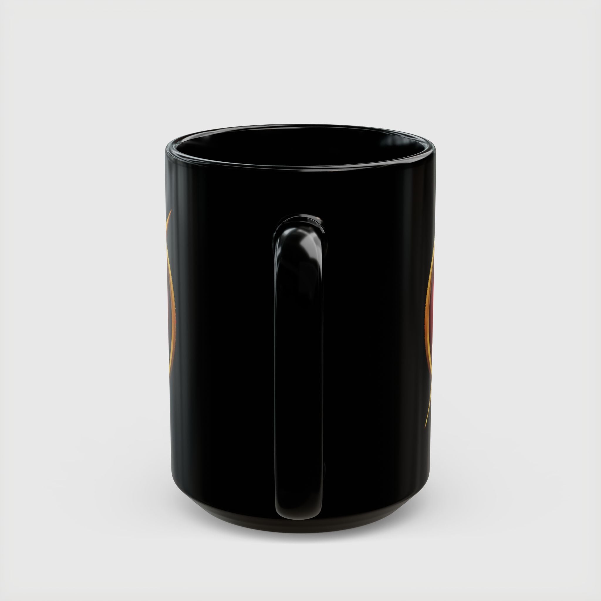 Classic DC Flash Lightning Bolt Mug - Scarlet Speedster Black Coffee Mug-  11oz & 15oz Speed Force Drinkware