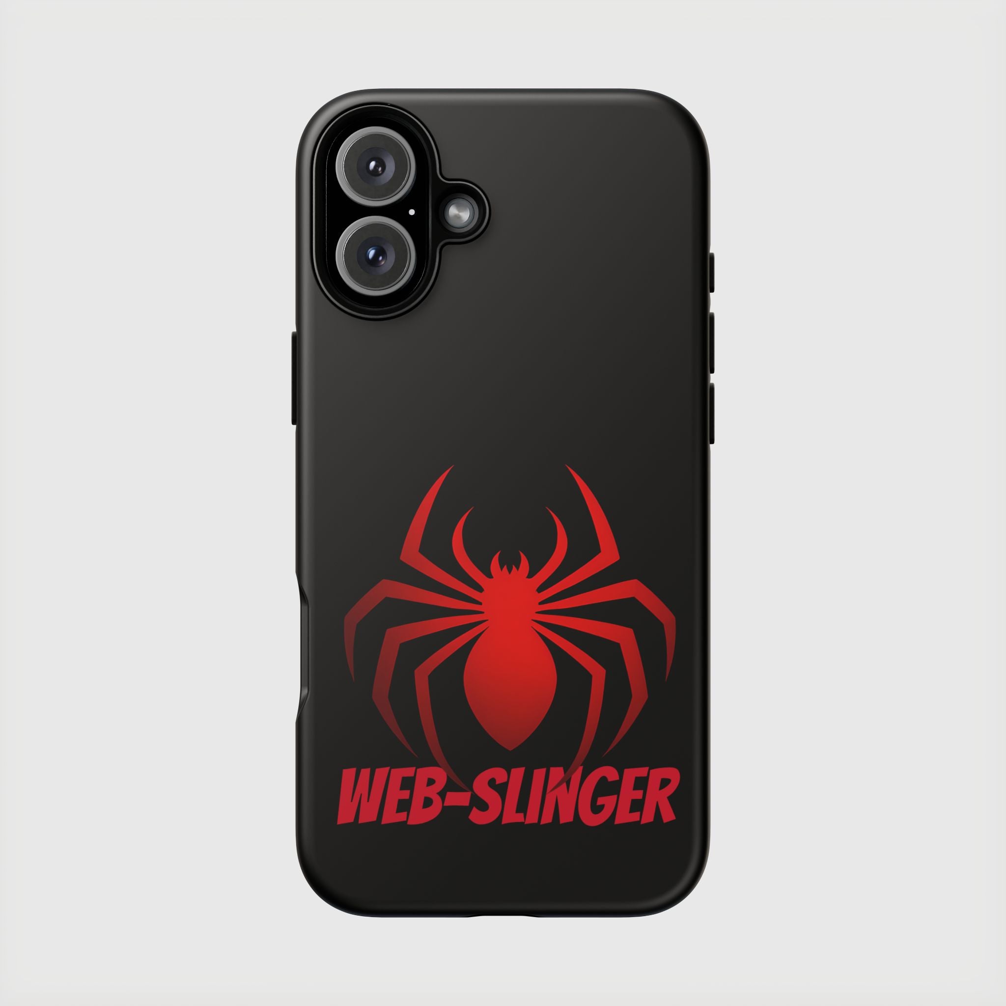 Red Spiderman Hard iPhone Case - Drkheroz