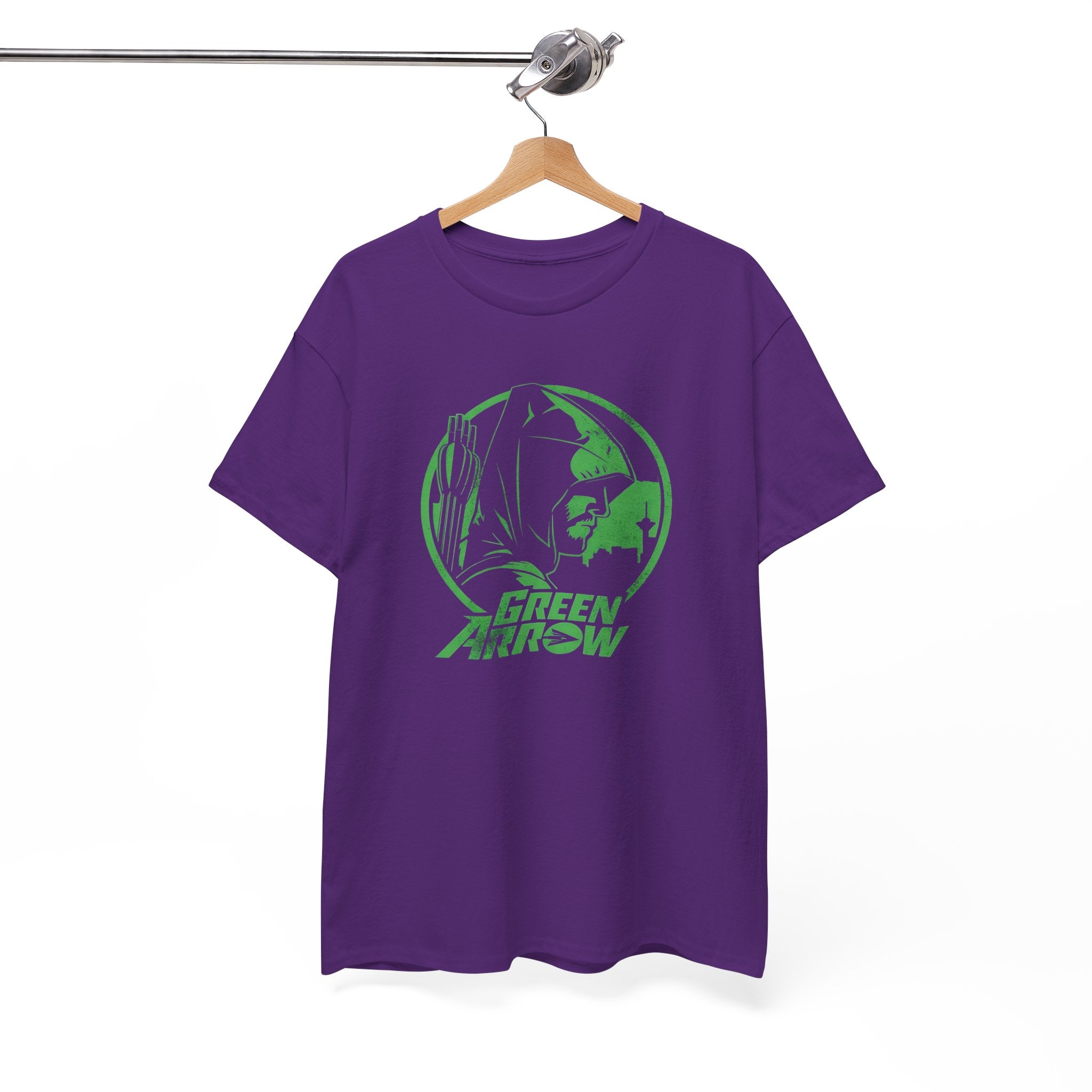 DC Green Arrow Graphic Tee — Oliver Queen - The Arrow Archer Logo T-Shirt