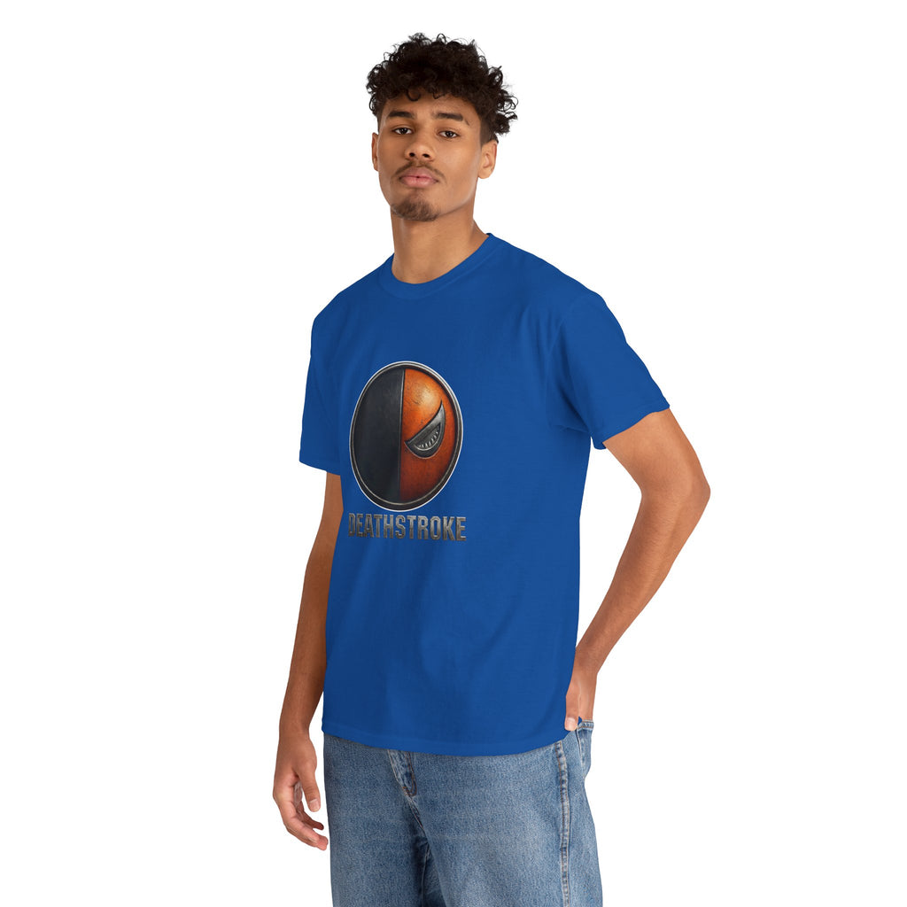 Deathstroke Logo T-Shirt – DC Comics Supervillain Graphic Tee for Fans