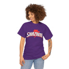 Shazam! Lightning Logo T-Shirt — Retro Comic Superhero Tee