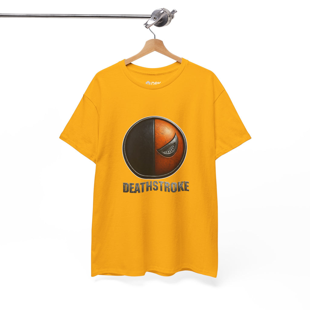 Deathstroke Logo T-Shirt – DC Comics Supervillain Graphic Tee for Fans