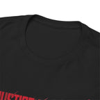 The Justice League Movie Distressed Red Emblem Unisex T-Shirt