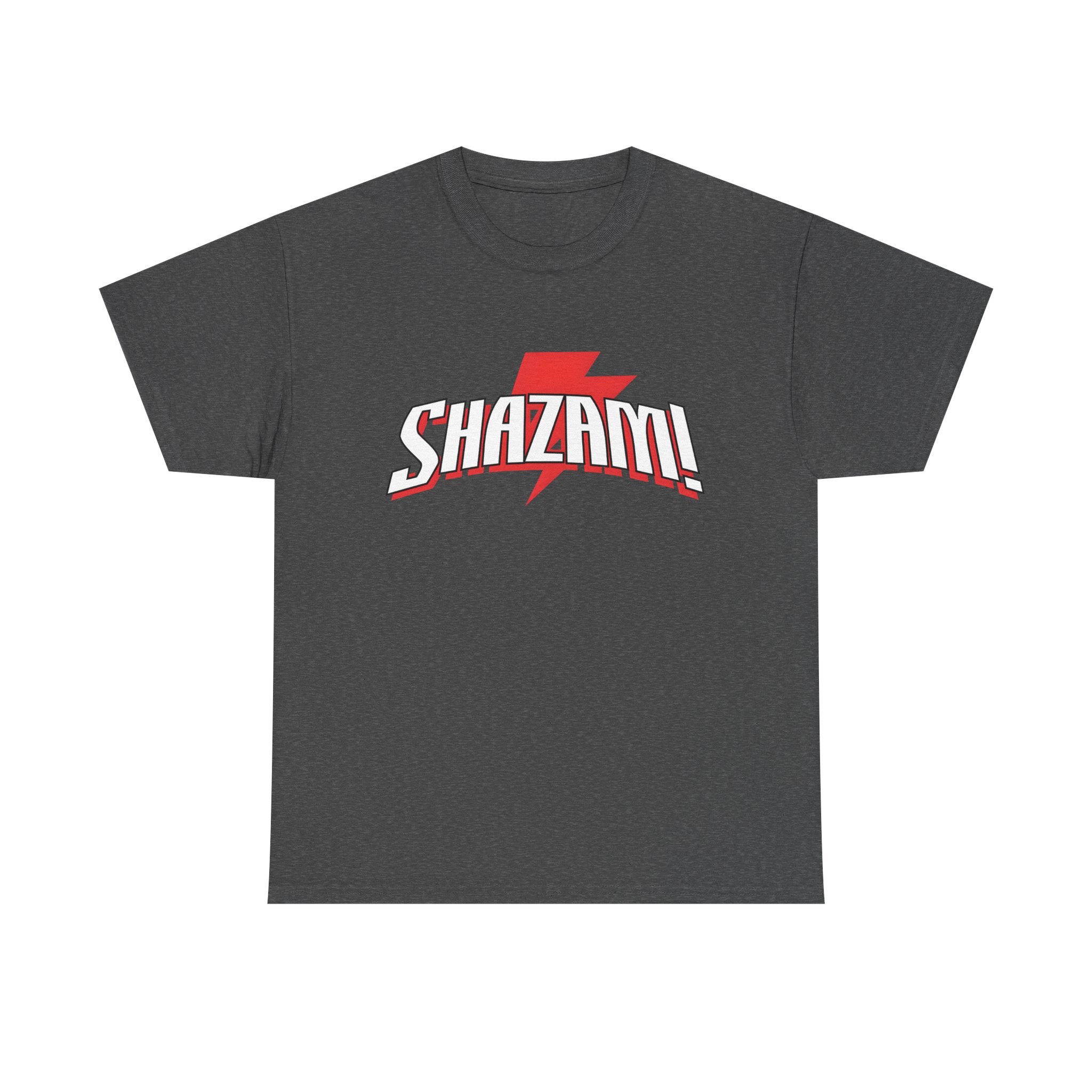 Shazam! Lightning Logo T-Shirt — Retro Comic Superhero Tee