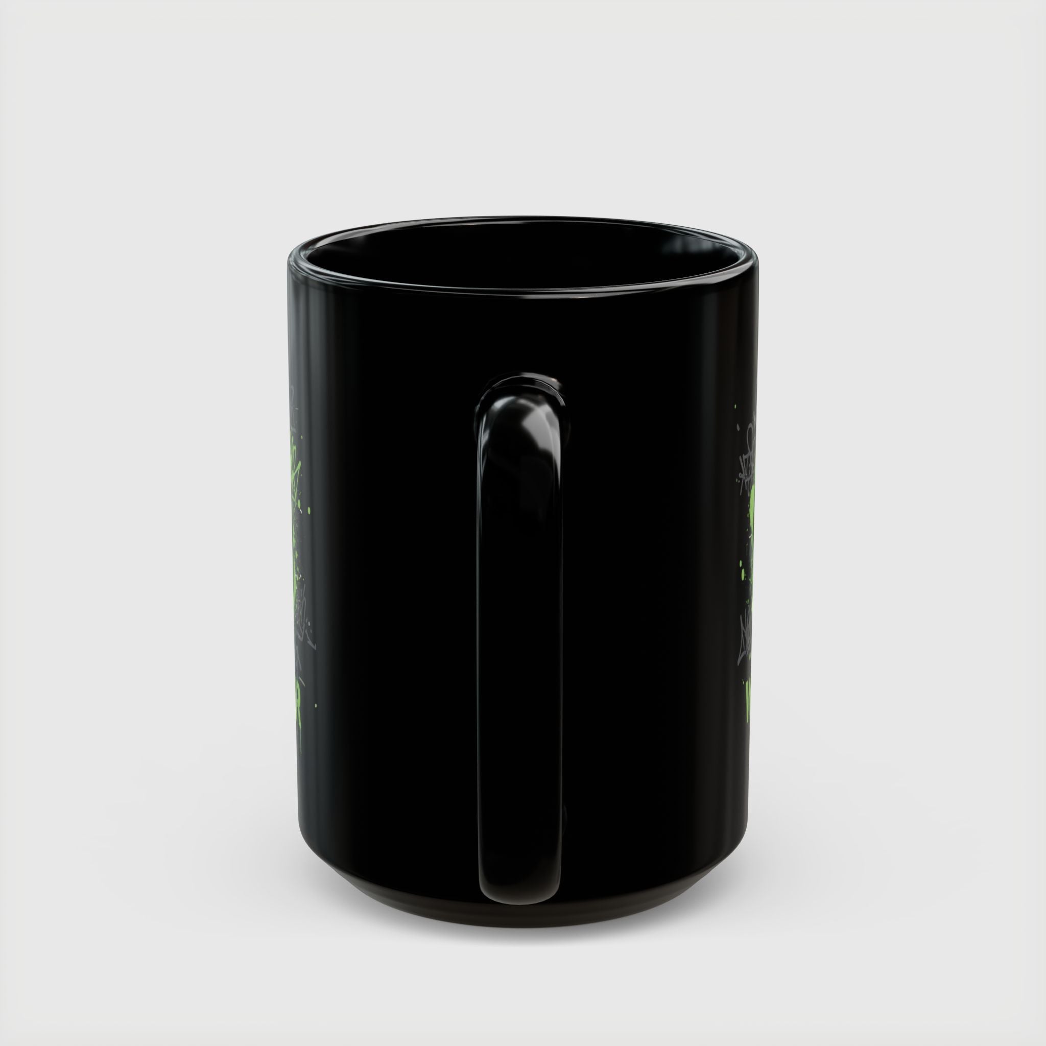 Edgy Willpower Lantern Street Art Statement Coffee Mug - Drkheroz