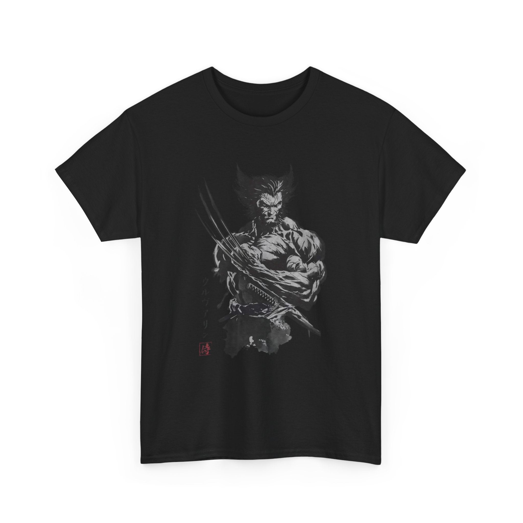 Wolverine Samurai T-Shirt – Marvel Inspired Japanese Style Unisex Tee