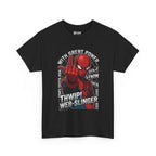 Marvel Spider-Man 'Gives the Finger' Comic Tee — Web-Slinger Graphic T-Shirt