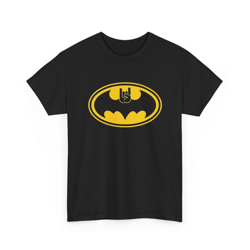 Batman Classic Rock And Roll Logo Unisex Premium T-Shirt