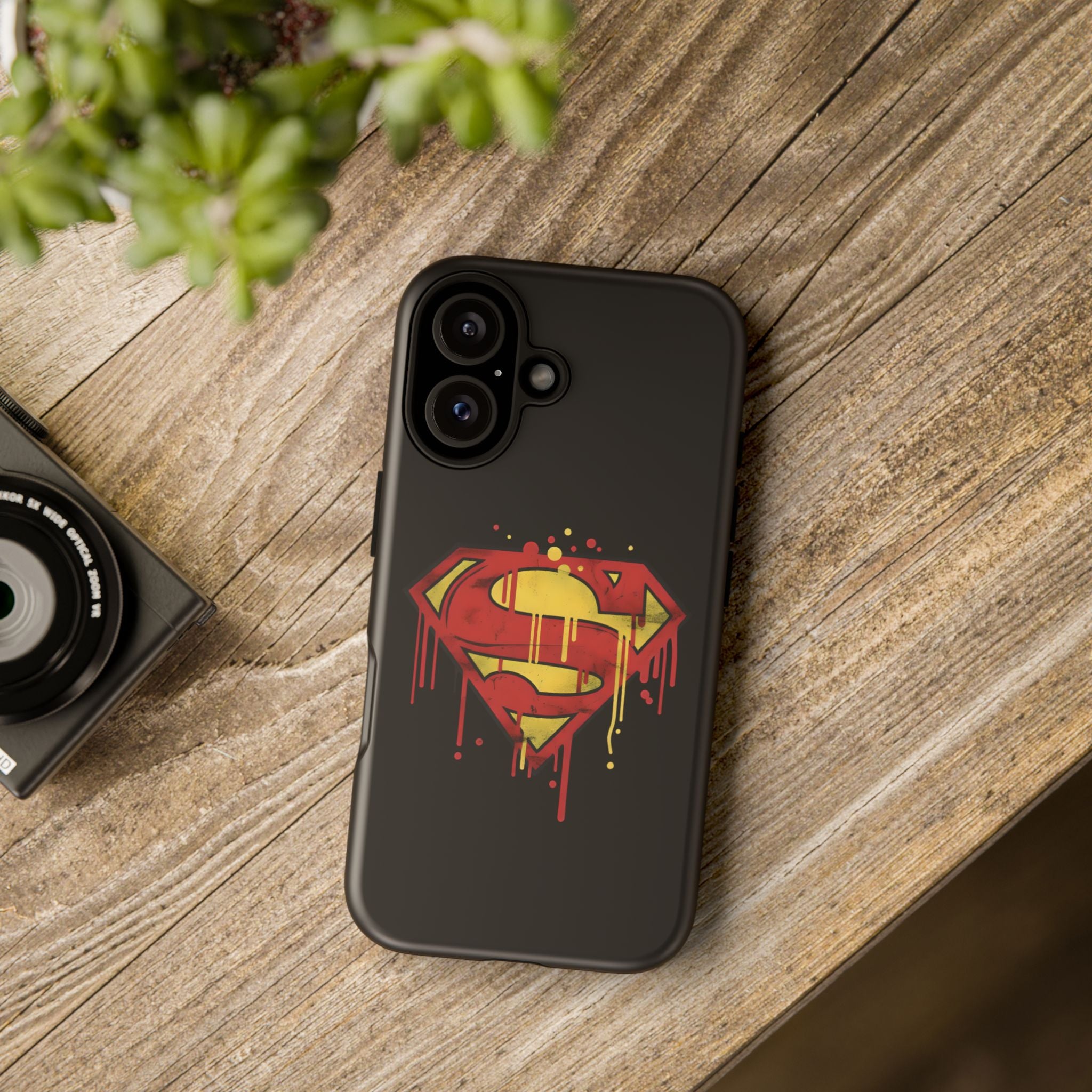 Superman Graphiti Hard iPhone Case