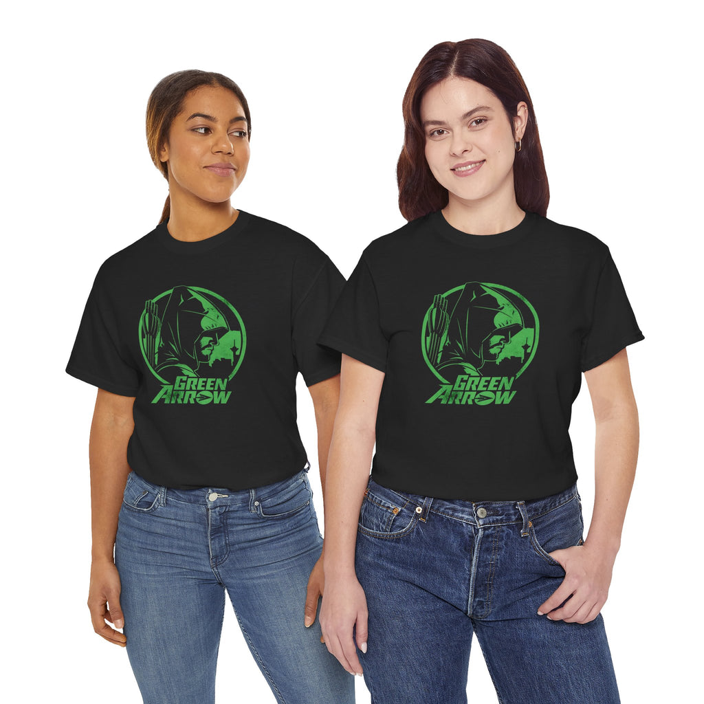 DC Green Arrow Graphic Tee — Oliver Queen - The Arrow Archer Logo T-Shirt