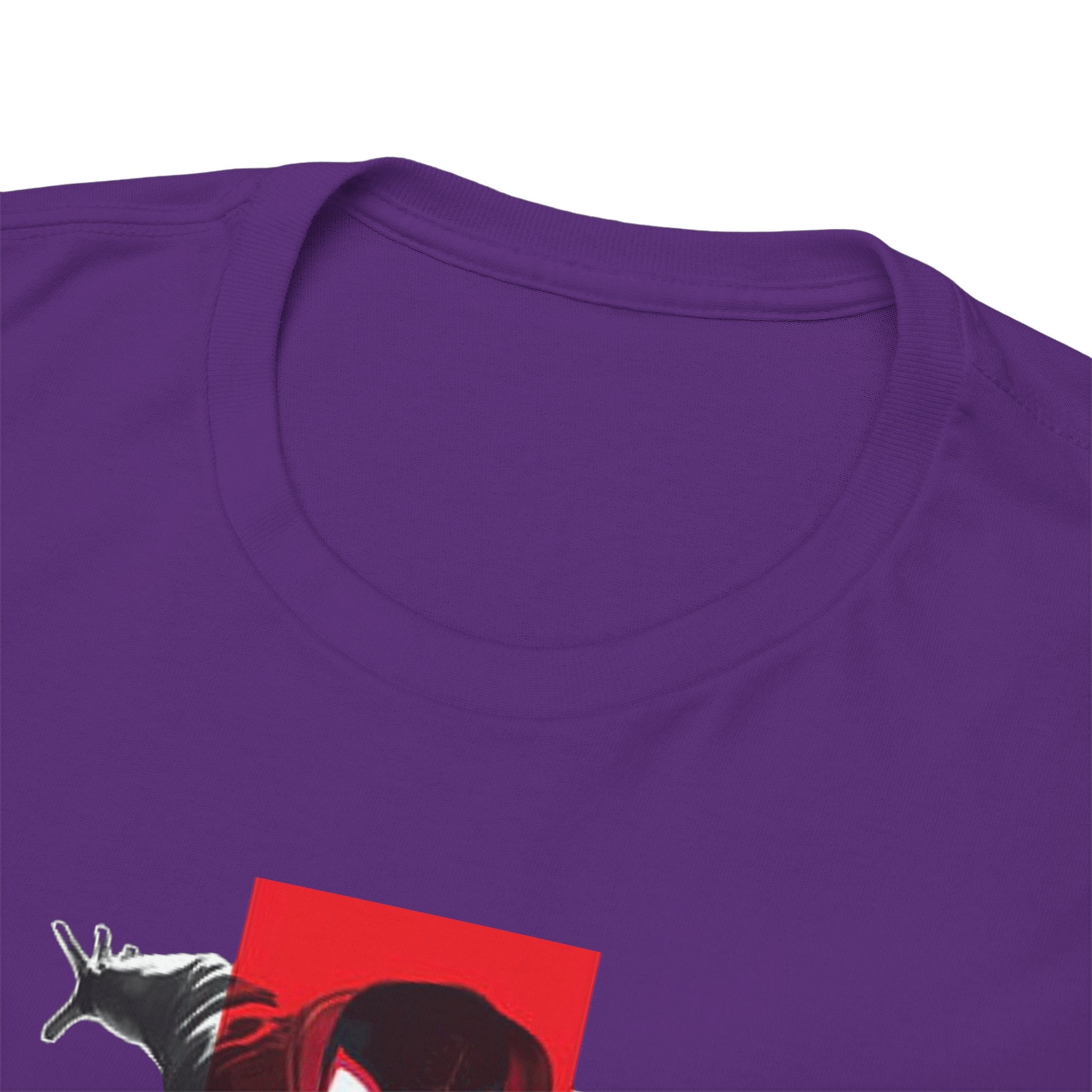 Marvel Miles Morales Spider-Man T-Shirt – Red Vertical Stripe Design | Premium Superhero Tee for Fans