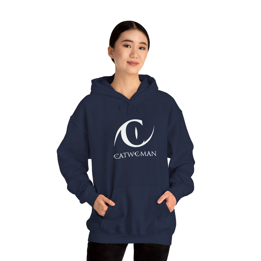 Catwoman Hoodie– Big Eye Graphic | DC Comics Stylish Pullover