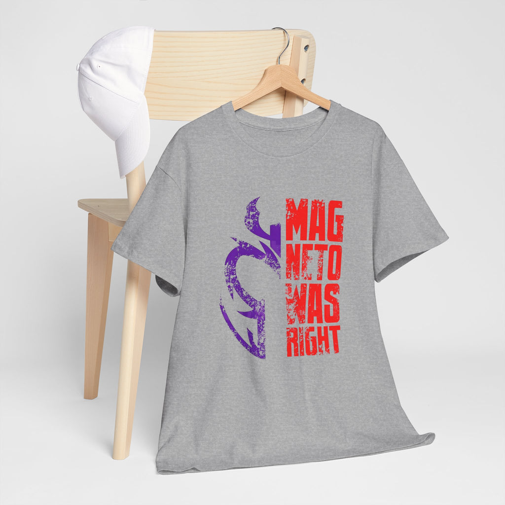 Magneto Was Right Graphic Tee — Marvel X‑Men Magneto T-Shirt