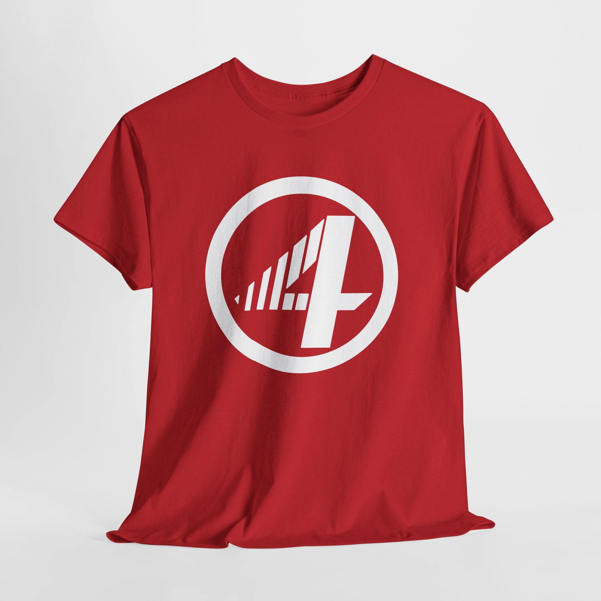 Fantastic Four Retro Logo T-Shirt — Minimalist Vintage Superhero Tee