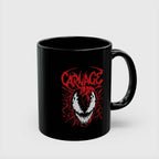 Chaotic Carnage Symbiote Metal Grunge Coffee Mug