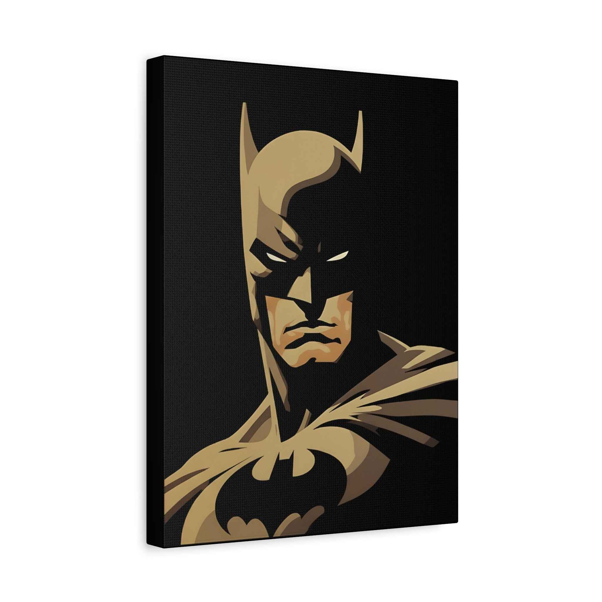 Batman Inspired Stretched Matte Canvas Art