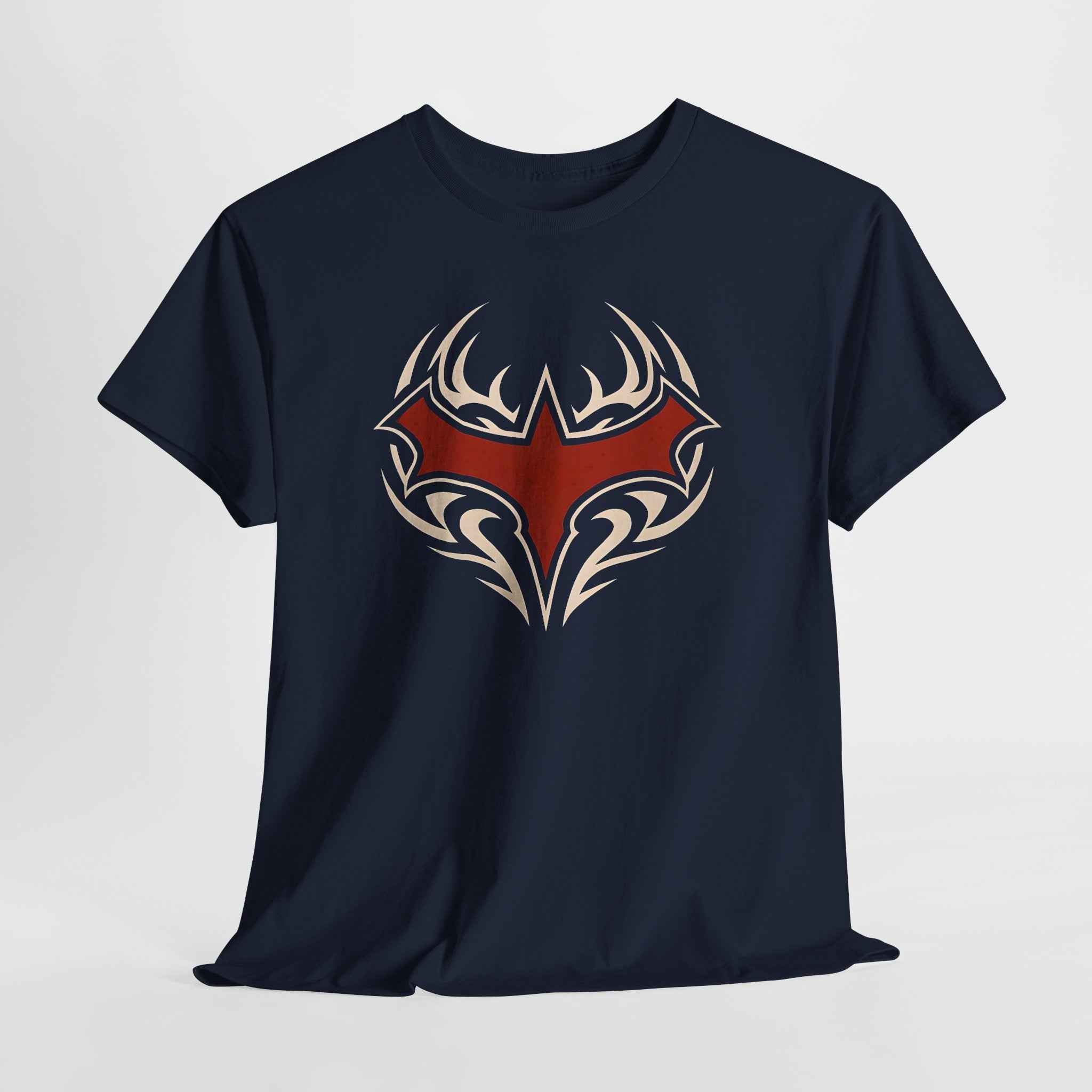 Tribal Batman Red Bat-Symbol Unisex Graphic T-Shirt