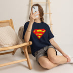 Classic Superman Shield Logo Unisex T-Shirt — Man of Steel "S" Emblem Tee