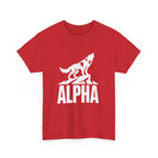Alpha Wolf Tee, Graphic T-Shirt, Animal Lover Gift, Statement Shirt, Birthday Present, Outdoor Adventure, Cool Tee, Unisex Shirt