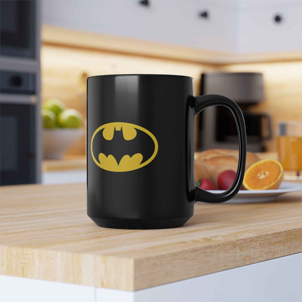 Batman Black Mug - Perfect for Superhero Fans