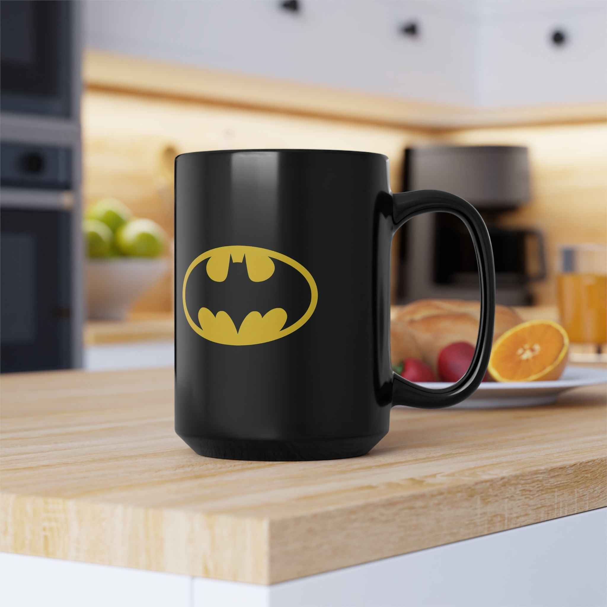 Batman Black Mug - Perfect for Superhero Fans