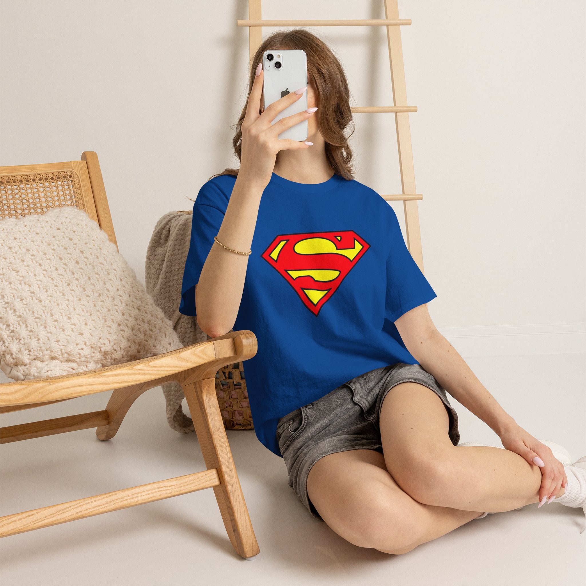 Classic Superman Shield Logo Unisex T-Shirt — Man of Steel "S" Emblem Tee