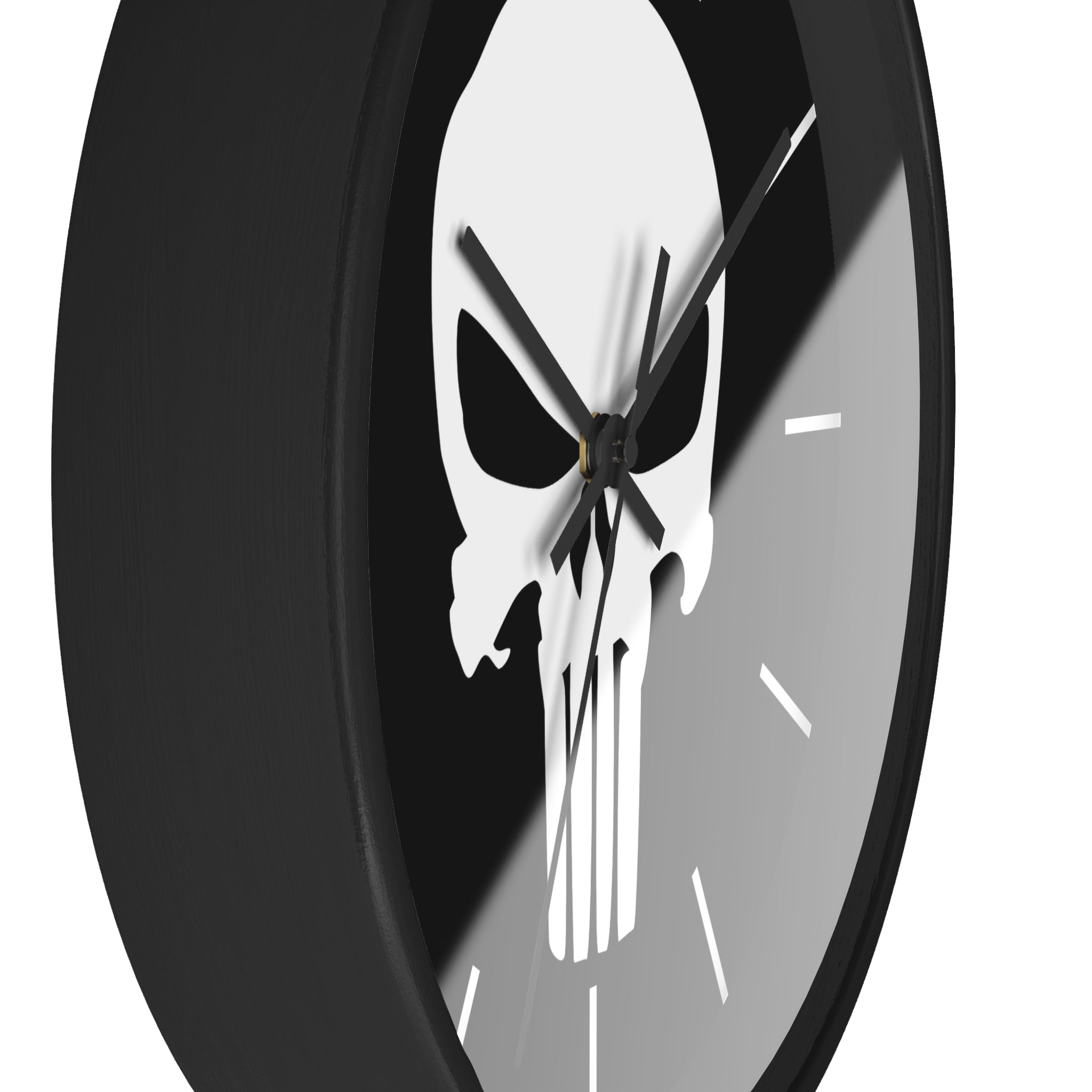 Punisher Logo Wall Clock — Frank Castle Home Decor