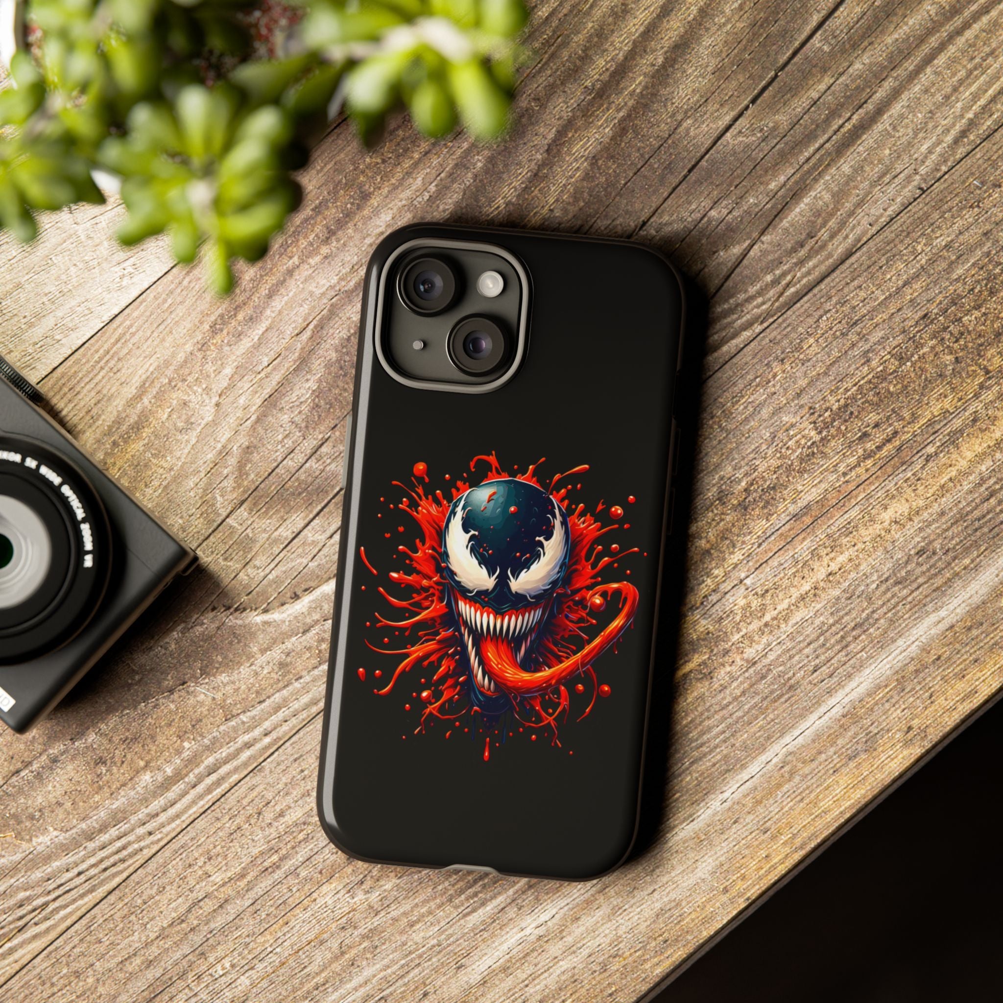 Venom vs Carnage "Symbiote Strike" Hard Case for iPhone 17, 17 Air, 17 Pro Max, 16, 15, 14